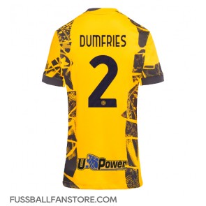 Inter Milan Denzel Dumfries #2 Replik 3rd trikot Damen 2024-25 Kurzarm